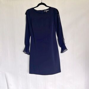 Karl Lagerfeld size 2 navy blue dress